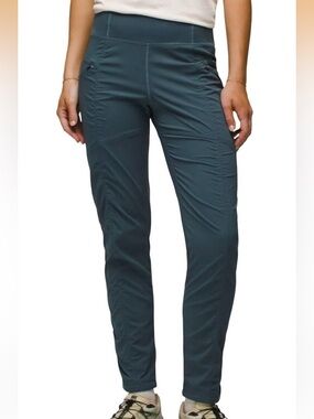 prAna Koen Hiking/Active Pants - Steel Blue Size XS Reg
